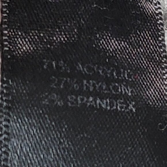 TAHARI Pullover Sweater Women's M Gray V-Neck Long Sleeve Stretch Acrylic Nylon - Picture 7 of 7